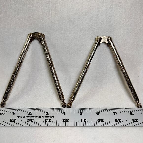 HMQ Seafood Nutcracker Set of 2 Henry Marcus Quackenbush Vintage 1940’s Metal - Picture 4 of 6